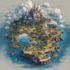 draw a custom map for fantasy, scifi, book or boardgame