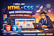 do HTML CSS web development, figma to HTML react