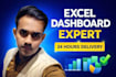 build a clean excel sales dashboard