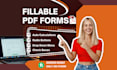 design fillable PDF forms with calculations and signature