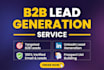 do targeted b2b lead generation, linkedin leads for sales