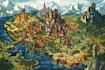 do fantasy map regional board game cartography world