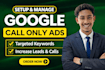 setup google local ads for calls and leads
