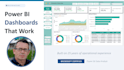 create a power bi dashboard that drives business decisions