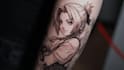 make anime tattoo design