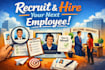 be your recruiter providing full HR and human resources hiring support