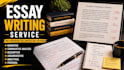 do argumentative essay, analytical paper, and personal narrative