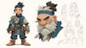 draw character design concept