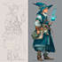 dnd character art and dnd character art