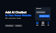 add a chatbot to react website