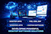 develop desktop application, desktop software, custom software, web application