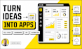 build a custom web app dashboard or admin panel