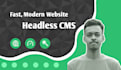 build headless cms based websites using strapi, sanity