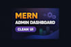 build a modern admin dashboard using mern stack