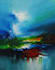 paint a custom acrylic abstract painting on canvas