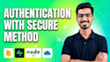 integrate secure login, email authentication with firebase