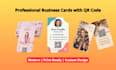 create a smart qr code business card for client engagement