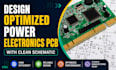 design optimized power electronics pcb with clean schematic