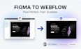 develop a webflow website from your figma design as a webflow expert