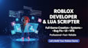develop your roblox game with lua scripting, systems, and smooth gameplay