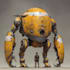 design sci fi mecha and robot concept art