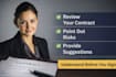 review your contract or agreement and point out risks suggestions
