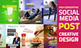 design static ads banner design creative for social media