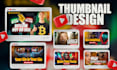design attractive clickbait perfect youtube thumbnail