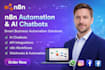 build n8n ai chatbots for whatsapp, website and social media