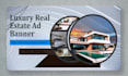 design luxury real estate ad banners
