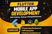 develop flutter mobile apps