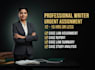 write case study analysis, caselaw summary, case report and case drafting