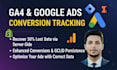 fix google ads conversion tracking, ga4 ecommerce setup for ecom and b2b