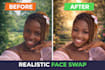 professionally swap faces, replace faces on body
