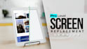 do precise screen replacement and motion tracking  vfx