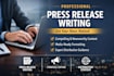 write and distribute a media ready UK US press release for  announcements