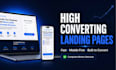 design a high converting landing page for your business or restricted niche