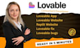 do loveable vibe coding loveable website replit loveable app fix loveable bugs