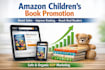 do amazon children book promotion book mockup design book reading