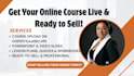 create, upload, and launch your udemy, kajabi, or lms online course