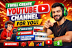 create youtube channel with unique thumbnail