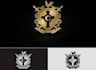 design professional creative shield, crest logo
