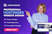 hostinger design or redesign website