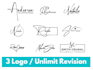 do design artistic signature or autograph