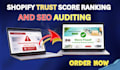 shopify trust score setup cro and store ranking