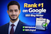 write SEO blog posts that rank on google