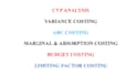do costing and management accounting