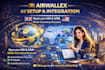 setup and verify your airwallex business account professionally