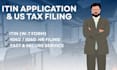 itin application and US individual tax filing