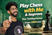 play traning chess matchs with you